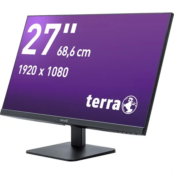 TERRA LCD/LED 2727W V3 IPS black HDMI/DP/USB-C TERRA LCD Vor-Ort-Austausch-Service 24 Monate 