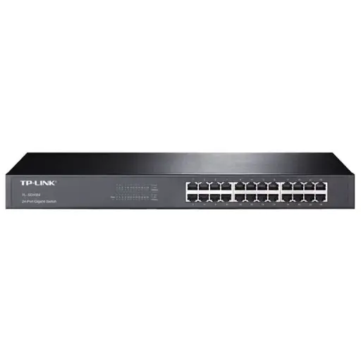 TP-LINK Switch TL-SG1024 24xGBit Unmanaged 19" 60 Monate Garantie (Service/Retoure ü. Hersteller)