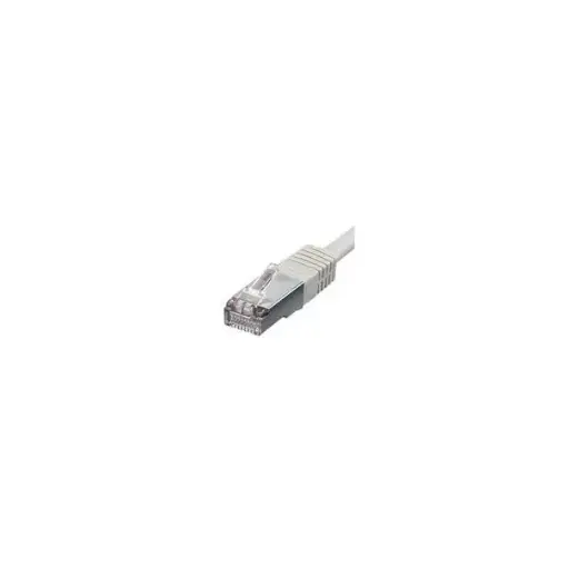 Kabel LAN S/FTP (Patchkabel) CAT6 1m grau Bring-In-Service 24 Mon.